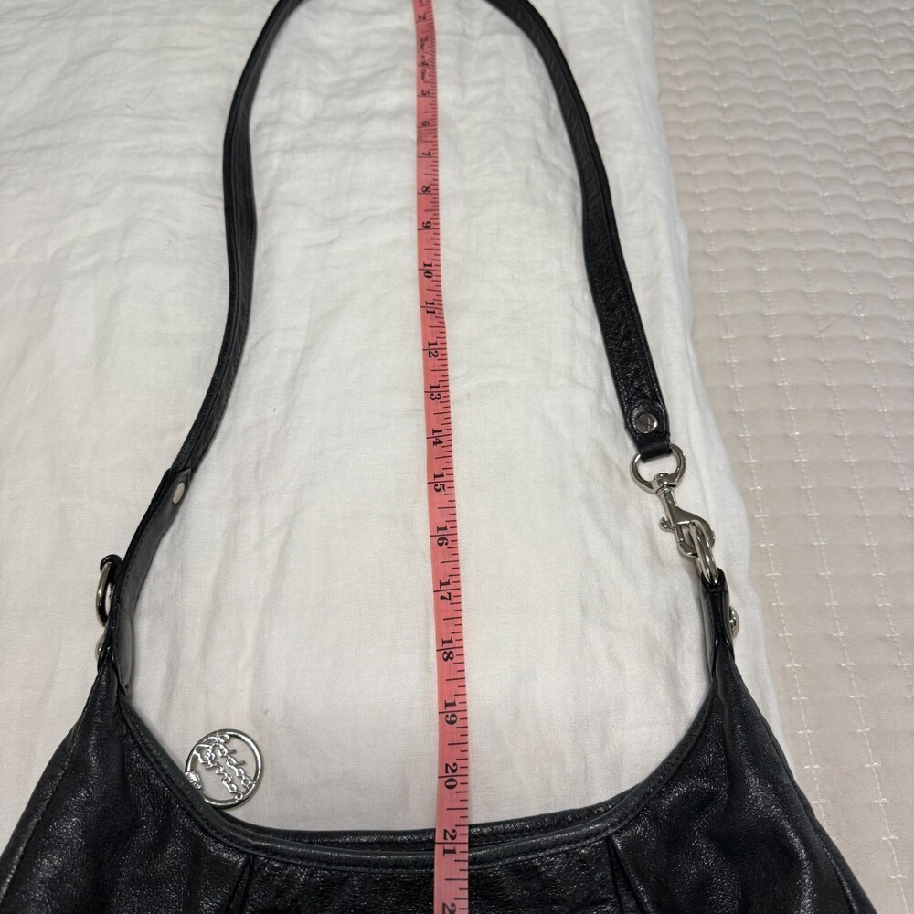 Coach Poppy Black Shoulder Bag M1069‑16374 Mint Condition, Silver Hardware, Rare - Picture 14 of 15